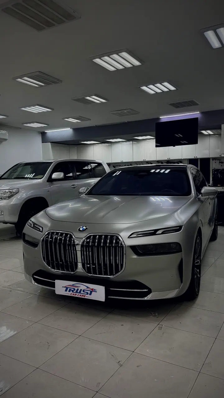 Gloss to satin with paint protection film