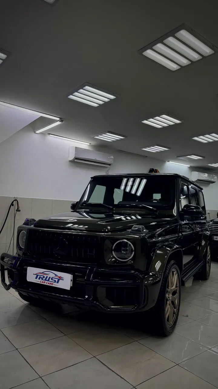 Mercedes G-Class after protection and gloss